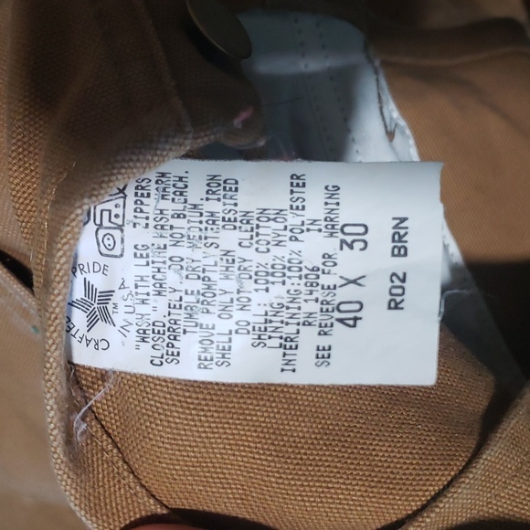 Mens Carhartt Overalls - Picture 5 of 6